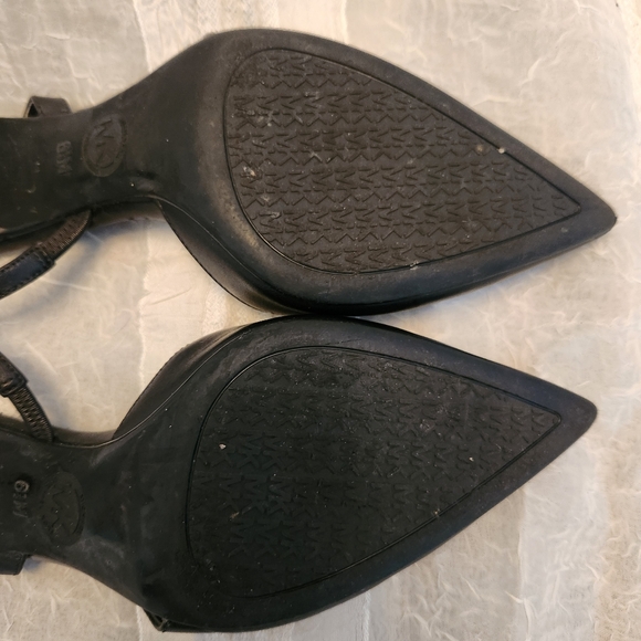 Michael Kors Black Women's Slingback Heels - Picture 8 of 8